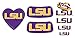 StacheTATS LSU Temporary Mustache Tattoos