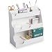 TrippNT 50077 White PVC Plastic Bench Top Workstation, 14 Compartments, Small, 12" Width x 12" Height x 5" Depth