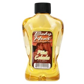 Pipedream Products Body Heat Pina Colada, Yellow