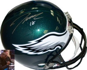 Jeremy Maclin Autographed/Hand Signed Philadelphia Eagles Full Size Replica Helmet