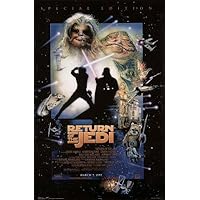Star Wars Episode VI Return of the Jedi Movie Poster Print