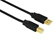 Hama USB-Kabel A-Stecker - B-Stecker, 1,8 m [Amazon Frustfreie Verpackung]