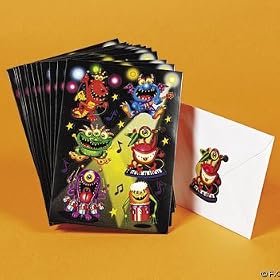 Monster Bash Sticker Sheet Sets (1 dz) by Oriental Trading Company
