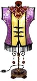 for Her - 22 Shanghai Empress Robe Chinese Lantern Oriental Lamp - Purple