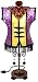 for Her - 22 Shanghai Empress Robe Chinese Lantern Oriental Lamp - Purple