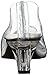 Ellie Shoes Women's 212-ariel Slide Pump, Clear, 7 M US