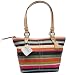 Coach Legacy Stripe Top Handle Pouch Purse Tote 42423