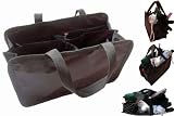 In Handbag Heaven Handbag Organiser & Liner or Make-Up Organiser - L27cm H16.5cm D12cm - Black - FREE P&P