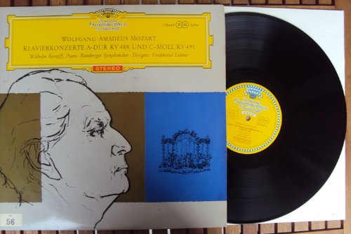 Produkt-Bild: Klavierkonzerte Nr. 23 KV 488 und Nr. 24 KV 491. Wilhelm Kempff, Ferdinand Leitner. Red Stereo - Tulip Stereo