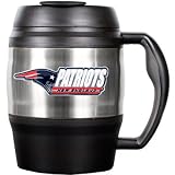 NFL New England Patriots 52oz. Stainless Steel Macho Travel Mug