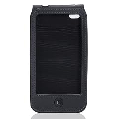 Belkin Leder Schutzh�lle f�r Apple iPhone 4 schwarz