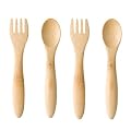 Bamboo Baby's Fork and Spoon - 2 Pair