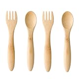 Bamboo Baby's Fork and Spoon - 2 Pair