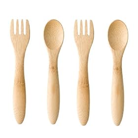 Bamboo Baby's Fork and Spoon - 2 Pair by Bambu