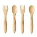 Bamboo Baby's Fork and Spoon - 2 Pair