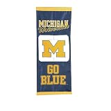 Michigan Wolverines NCAA Spinning Icon Garden Banner