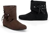 Renaissance-52 Ankle High Boot With Triangular Sash