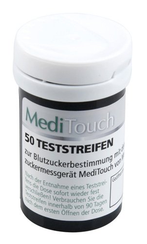 Produkt-Bild: Medisana MediTouch 79027 Teststreifen f&uuml;r Blutzuckermessger&auml;t