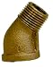 Bronze 45 Street Elbow - 3/8 45
