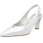 Dyeables Women's Marla Pump,White,7.5 M US