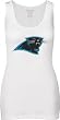 Carolina Panthers Women's Logo Premier Too Long Rib Tank