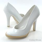 Wild Diva Arleen01 Pumps White 6.5 White