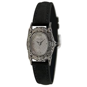 pedre women 7105sx antique sterling silver strap watch