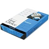 Weyerhaeuser Company First Choice Copy Paper, 98 Brightness, 24 lb, 11 x 17 Inches, Bright White, 500 Sheets per Ream (85791)