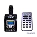 HidlightsUSA Black Car FM Transmitter MP3 Player with bluetooth handfree for All Phone