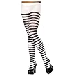 Gestreifte sexy Strumpfhose Nylonstrumpfhose Gr. 34-40