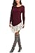 Zeagoo Women's Lace Oversized Knit Sweater Shirtdress Pullover Tunic Tops