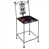 IMAGE OF Vineyard Arm Chair Finish: Gun Metal, Fabric: Moss