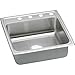 Elkay PSRQ22224 Gourmet Pacemaker Sink, Stainless Steel