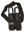 GXG 2 Pod Ejection Black Pack Paintball Harness + Tubes