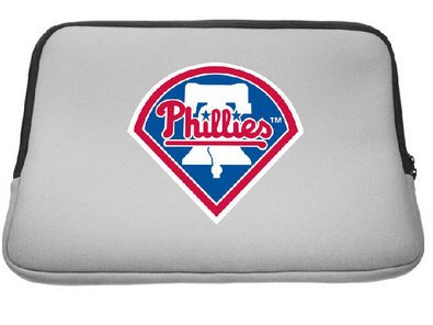 Centon Philadelphia Phillies Edition 15.6 MLB Laptop Sleeve Strong and lightweight neoprene material