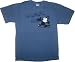 Search : Felix the Cat Walking Comic Strip Blue T-shirt Tee