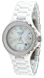 Bianci Swiss #H262-MOPD Women's MOP Dial White Ceramic Watch