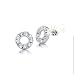 STUDIO 925: *CLEAR CZ ETERNITY CIRCLE EARRINGS*