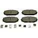 Monroe CX793 Ceramic Premium Brake Pad
