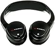 XO Vision IR620 Universal IR Infrared Wireless Foldable Headphones for In-Car TV, DVD, & Video Listening