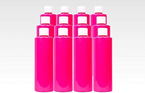 16Oz Washable Neon Uv Glow Paint - Pink
