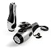 E-volve Aufzieh- Eco LED Taschenlampe/FM Radio / Handyladegerät