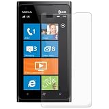Amzer AMZ93720 Anti-Glare Screen Protector Scratch Guard Shield with Cleaning Cloth for Nokia Lumia 900 - 1 Pack - Retail Packaging - Clear