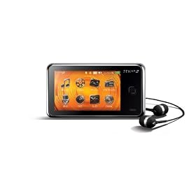 Creative Labs Zen X-Fi 2 MP3 and Video Player with Touchscreen and Built-In Speaker (Black and Silver)