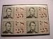 US Postage Stamps, 1960, Abraham Lincoln, S# C59, Block of 4 25 Cent Stamps, MNH