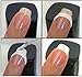 JASSINS Lot 10 Pack Nail Art Tip French Guide Moon Striping Tape Decoration Line Sticker