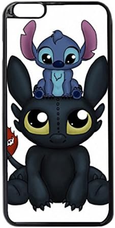 TATATO iPhone 6 Plus Hard Case, Lilo & Stitch Toothless Unique Case Back For iPhone 6 Plus - 5.5 inch