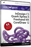 Adobe InDesign CS, Quark Xpress 6, Freehand MX, CorelDraw 12 - video2brain Video-Training