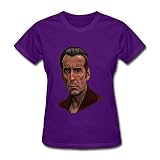 RZF Women's R.I.P. Psaimyn Christopher Lee T-Shirt-XL Purple