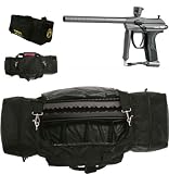 Paintball Body Bags Super Body Bag Gearbag and Spyder Pilot Gun Titanium